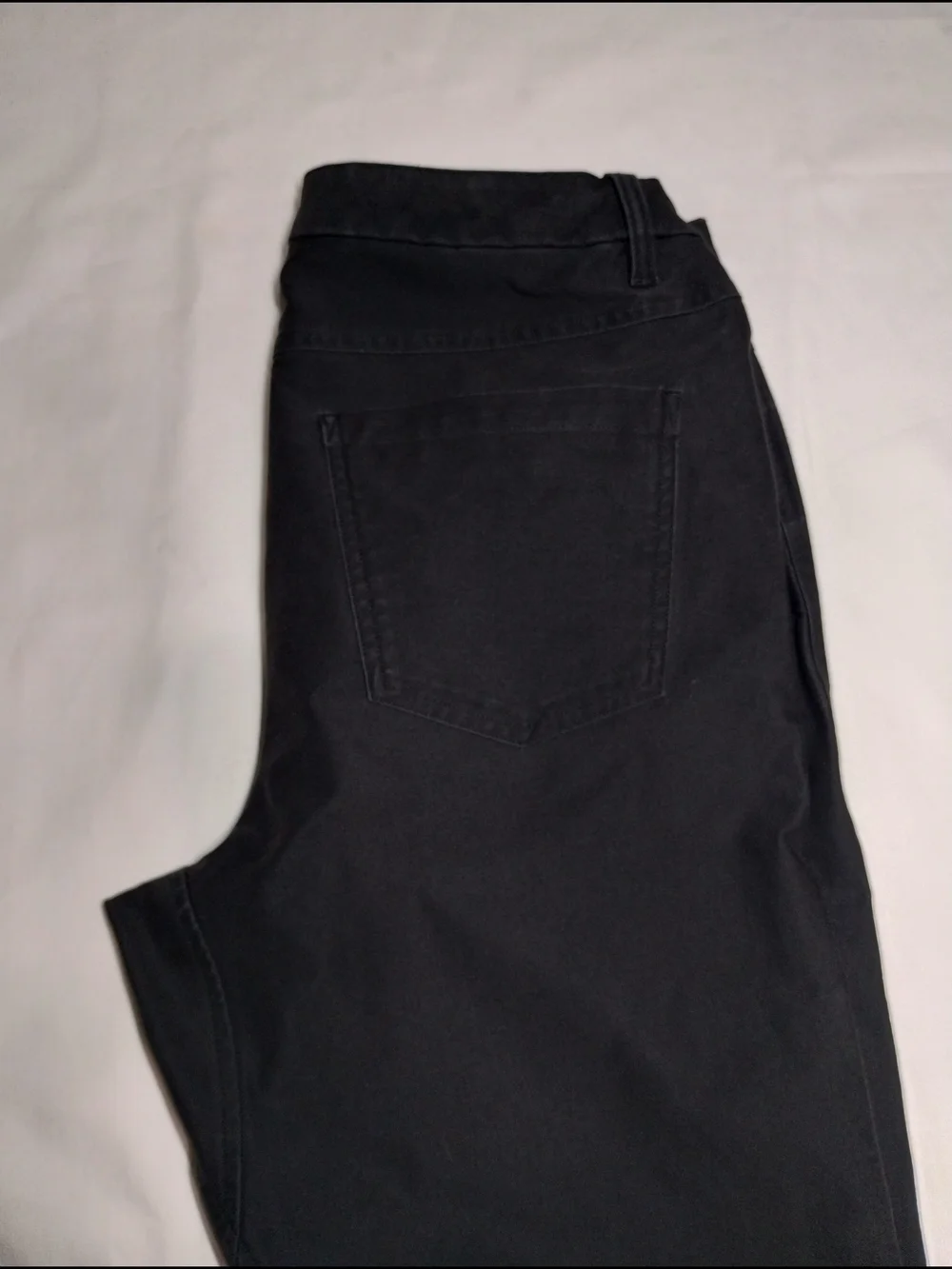 Women's Black Casual Pants - Classic Straight Fit